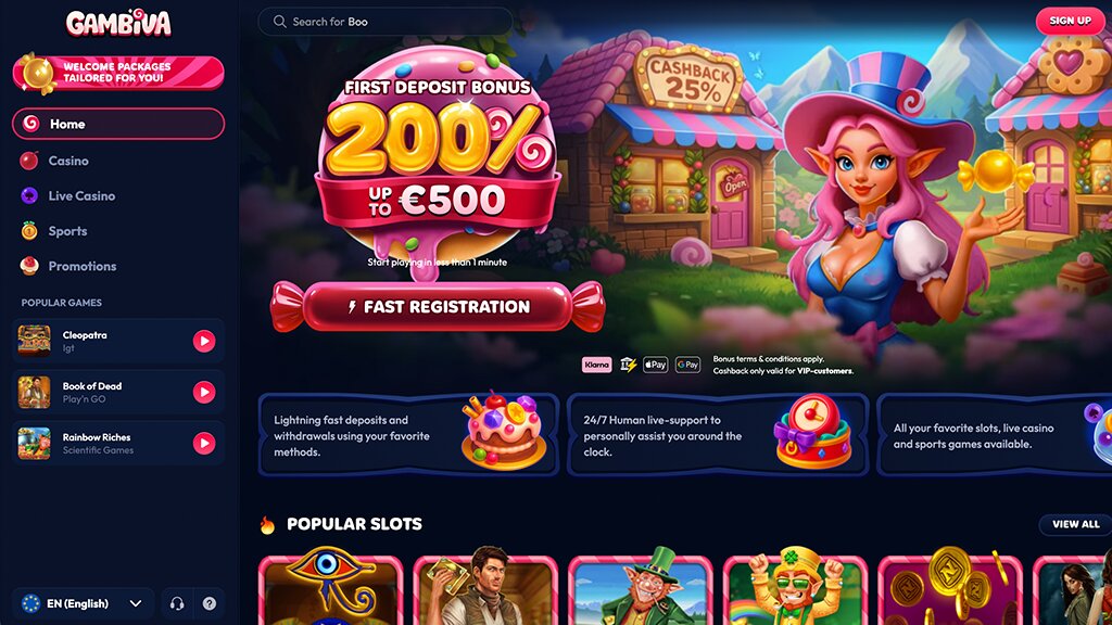 review over goksite zonder cruks van gambiva casino